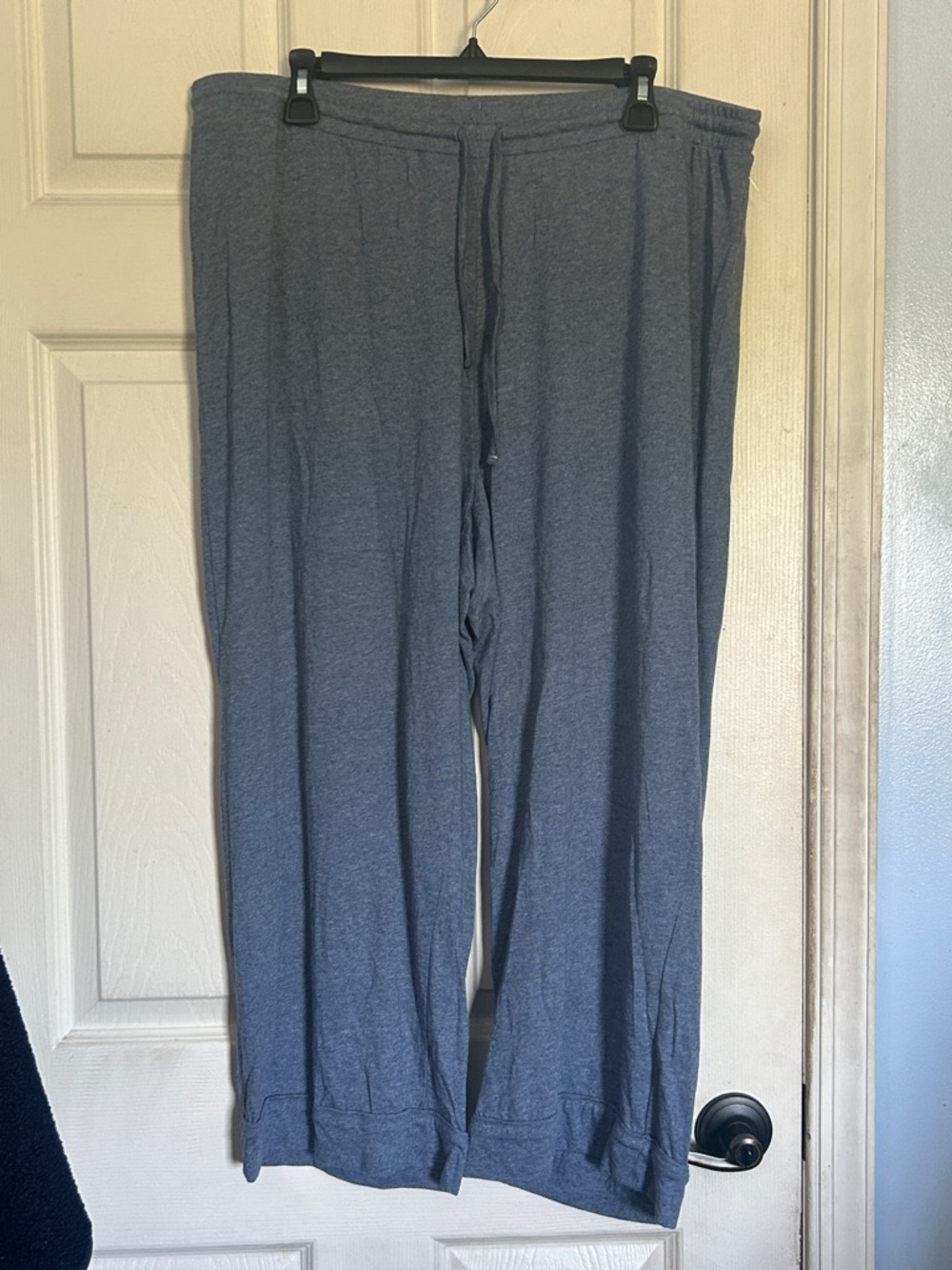 J. Jill sleep heathered blue pull on pajama pants size 1X
